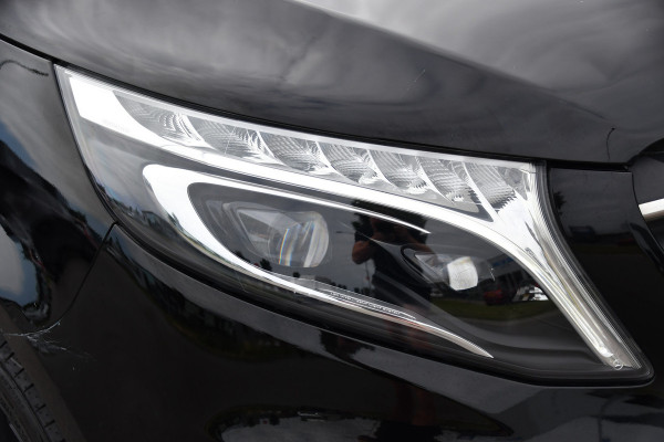 Mercedes-Benz Vito 119 CDI L2 Black Edition Camera, Cruise, LED, 190pk, Automaat, Leder, Trekhaak, Multimedia, Stoelverwarming, Uniek!