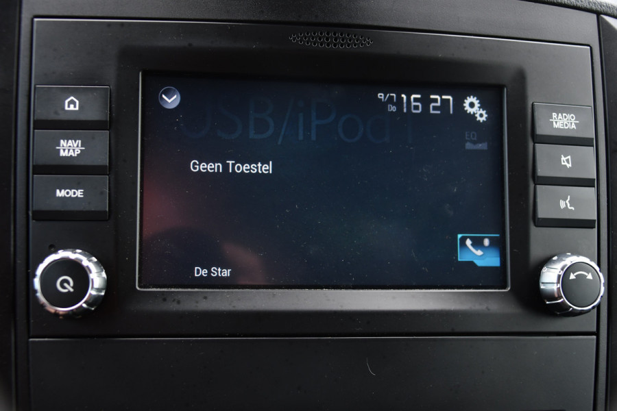 Mercedes-Benz Vito 119 CDI L2 Black Edition Camera, Cruise, LED, 190pk, Automaat, Leder, Trekhaak, Multimedia, Stoelverwarming, Uniek!
