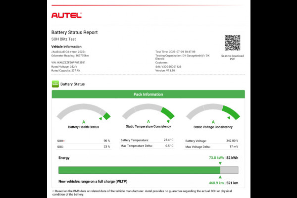 Audi Q4 e-tron 40 Advanced Edition 77 kWh|90% SOH|ELEK.TREKHAAK|ACC|CARPLAY|CAMERA|STOELVERW.|NAVI|NAP|NL-AUTO|INCL. BTW|1e EIG|