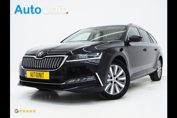 Škoda Superb Combi 1.4 TSI iV Style | Leder | Trekhaak | 360 | Massage | Stoelkoeling | Keyless | Virtual | Sfeerlicht