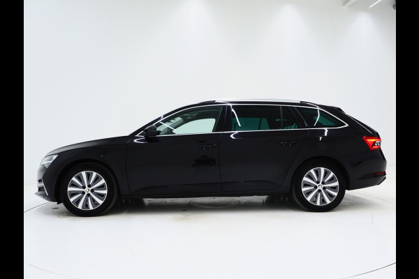 Škoda Superb Combi 1.4 TSI iV Style | Leder | Trekhaak | 360 | Massage | Stoelkoeling | Keyless | Virtual | Sfeerlicht