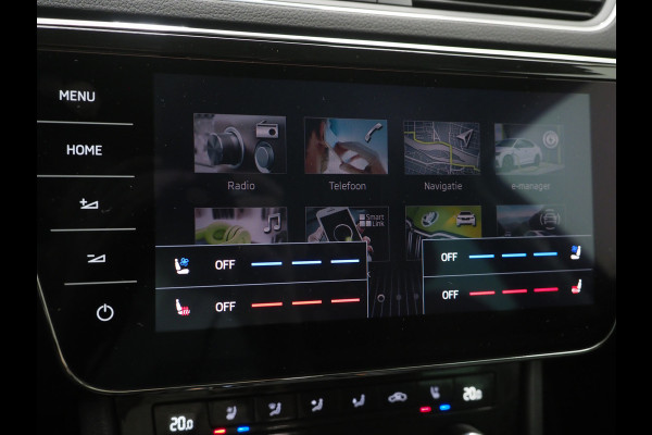 Škoda Superb Combi 1.4 TSI iV Style | Leder | Trekhaak | 360 | Massage | Stoelkoeling | Keyless | Virtual | Sfeerlicht
