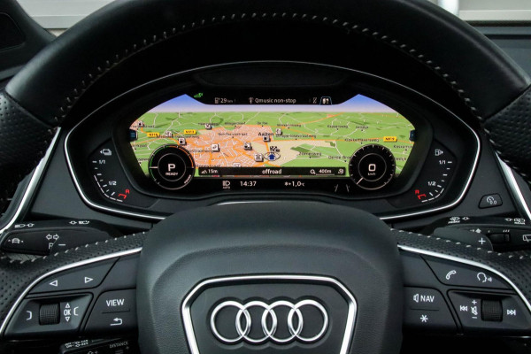 Audi Q5 55 TFSI e Quattro Competition Pro Line S S-Line 367pk Automaat! 1e Eig|Panoramadak|Virtual Cockpit|S kuipstoelen|B&O|Black