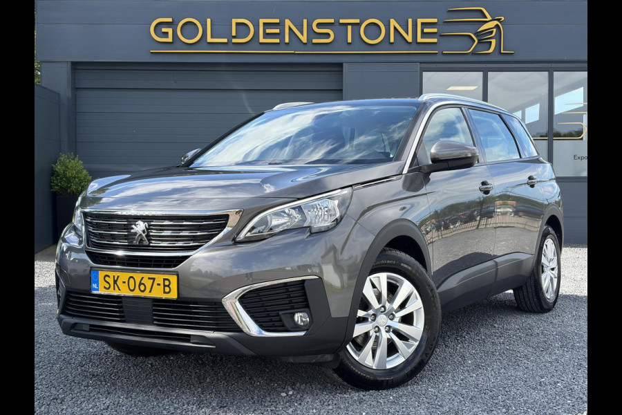 Peugeot 5008 1.2 PureTech Active 1e Eigenaar,D-riem 12-2023,Trekhaak,7 Persoons,6 Bak,Carplay,Clima,Cruise,131pk,Pdc,Dealer Onderhouden,N.A.P,Apk tot 05-2027