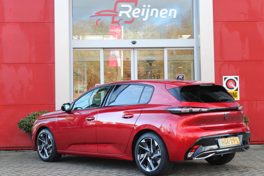 Peugeot 308 1.2 Hybrid 145PK AUTOMAAT ALLURE | AGR STOEL | STOEL EN STUUR VEWARMING | KEYLESS ENTRY/START | DRAADLOZE APPLE CARPLAY/ANDROID AUTO | NAVIGATIE | CLIMATE CONTROL | LICHTMETALEN VELGEN 17" | LED KOPLAMPEN | ACHTERUITRIJCAMERAA | ADAPTIVE CRUISE CONTROL | DRAADLOZE TELEFOONLADER |