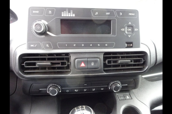 Peugeot Partner 1.5 BlueHDI Pro AIRCO SCHUIFDEUR LAGE KILOMETERSTAND