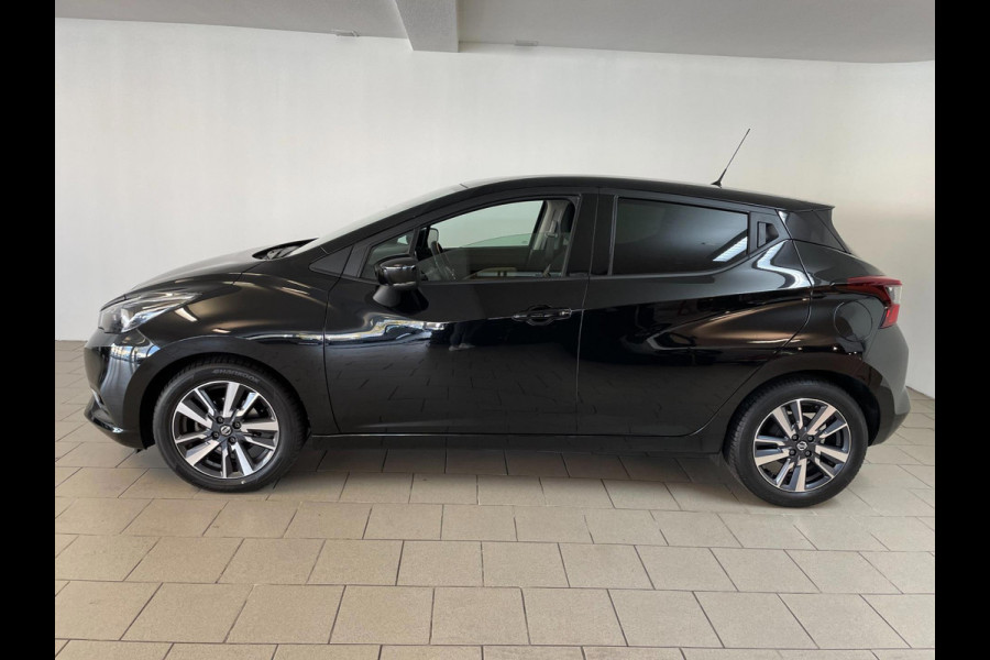 Nissan Micra 0.9 IG-T N-Connecta 90PK AIRCO CLIMA NAVI CRUISE CAMERA VELGEN PRIVACY GLAS 2E EIG ZEER NETTE AUTO