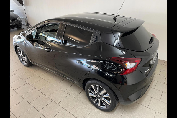 Nissan Micra 0.9 IG-T N-Connecta 90PK AIRCO CLIMA NAVI CRUISE CAMERA VELGEN PRIVACY GLAS 2E EIG ZEER NETTE AUTO