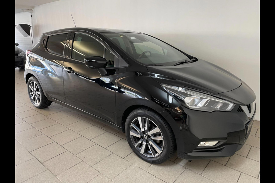 Nissan Micra 0.9 IG-T N-Connecta 90PK AIRCO CLIMA NAVI CRUISE CAMERA VELGEN PRIVACY GLAS 2E EIG ZEER NETTE AUTO