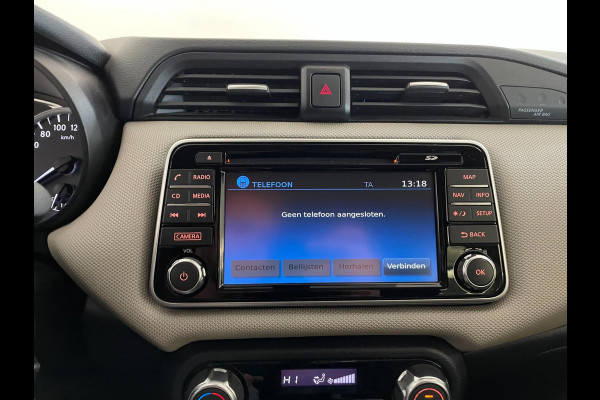 Nissan Micra 0.9 IG-T N-Connecta 90PK AIRCO CLIMA NAVI CRUISE CAMERA VELGEN PRIVACY GLAS 2E EIG ZEER NETTE AUTO