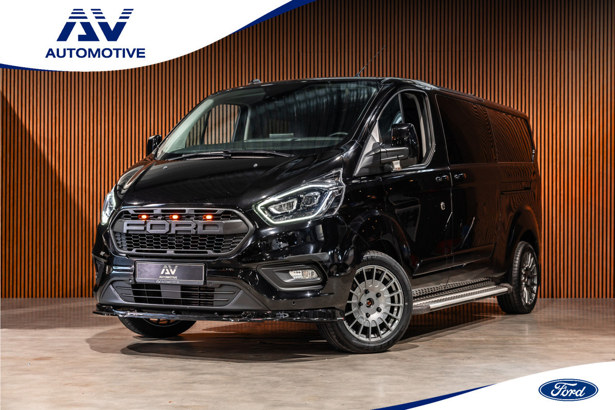 Ford Transit Custom 320 2.0 TDCI 170 PK L2H1 Limited DC | Dubbel cabine | Bi-Xenon | CarPlay | Navigatie | Stoelverwarming | Trekhaak | Euro 6 | Nieuwe APK