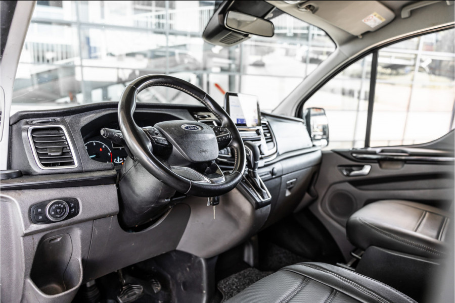 Ford Transit Custom 320 2.0 TDCI 170 PK L2H1 Limited DC | Dubbel cabine | Bi-Xenon | CarPlay | Navigatie | Stoelverwarming | Trekhaak | Euro 6 | Nieuwe APK