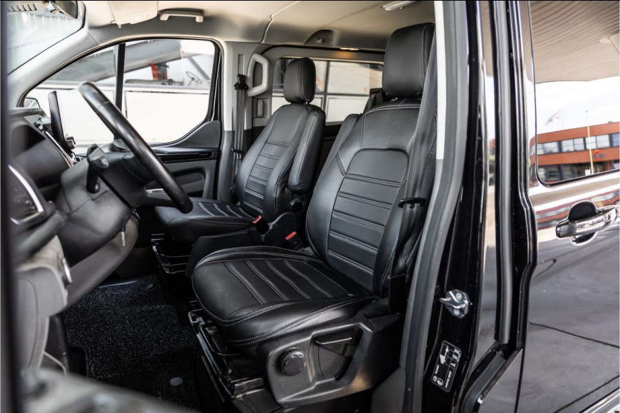 Ford Transit Custom 320 2.0 TDCI 170 PK L2H1 Limited DC | Dubbel cabine | Bi-Xenon | CarPlay | Navigatie | Stoelverwarming | Trekhaak | Euro 6 | Nieuwe APK