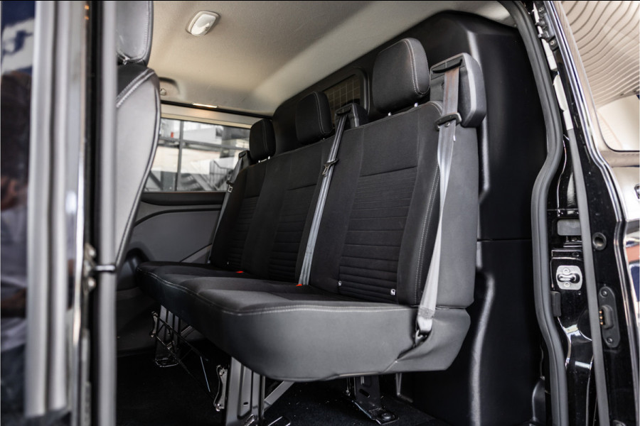Ford Transit Custom 320 2.0 TDCI 170 PK L2H1 Limited DC | Dubbel cabine | Bi-Xenon | CarPlay | Navigatie | Stoelverwarming | Trekhaak | Euro 6 | Nieuwe APK