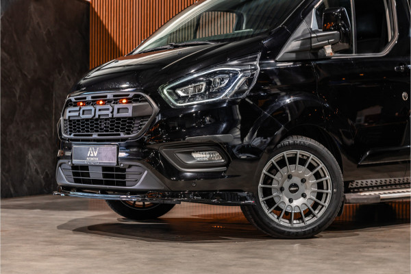 Ford Transit Custom 320 2.0 TDCI 170 PK L2H1 Limited DC | Dubbel cabine | Bi-Xenon | CarPlay | Navigatie | Stoelverwarming | Trekhaak | Euro 6 | Nieuwe APK