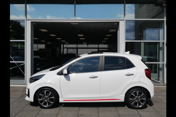 Kia Picanto 1.0 T-GDi GT-Line 5p | Cruise | Clima | Schuif-kanteldak | Stoel-stuurverwarming | Navi | Keyless | Carplay