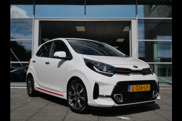 Kia Picanto 1.0 T-GDi GT-Line 5p | Cruise | Clima | Schuif-kanteldak | Stoel-stuurverwarming | Navi | Keyless | Carplay