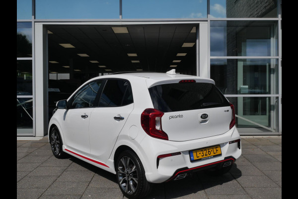 Kia Picanto 1.0 T-GDi GT-Line 5p | Cruise | Clima | Schuif-kanteldak | Stoel-stuurverwarming | Navi | Keyless | Carplay