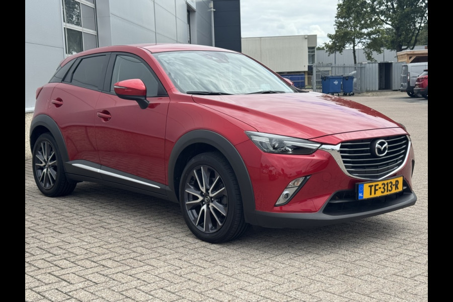 Mazda CX-3 2.0 120pk automaat, SkyLGT, trekhaak, cruise, head-up, climate