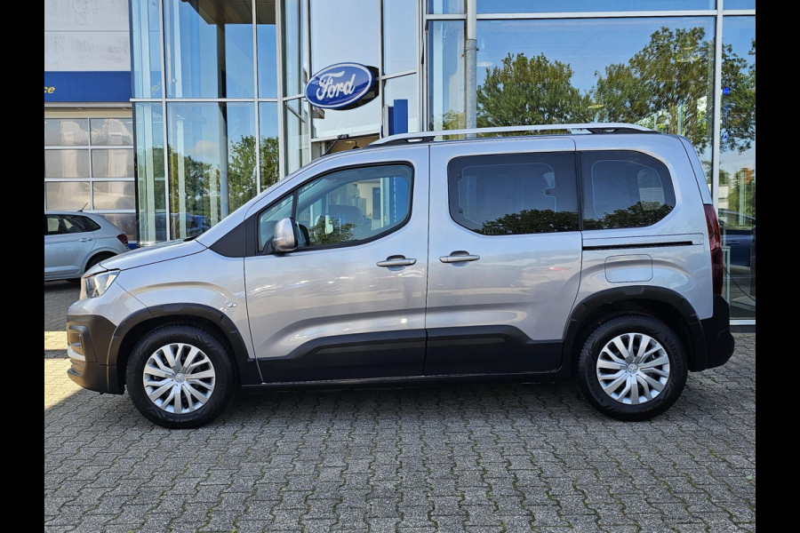 Peugeot Rifter 1.2 Allure automaat | Hoge instap | Ruim en praktisch | Stoelverwarming | Climate control | Parkeersensoren | Trekhaak |