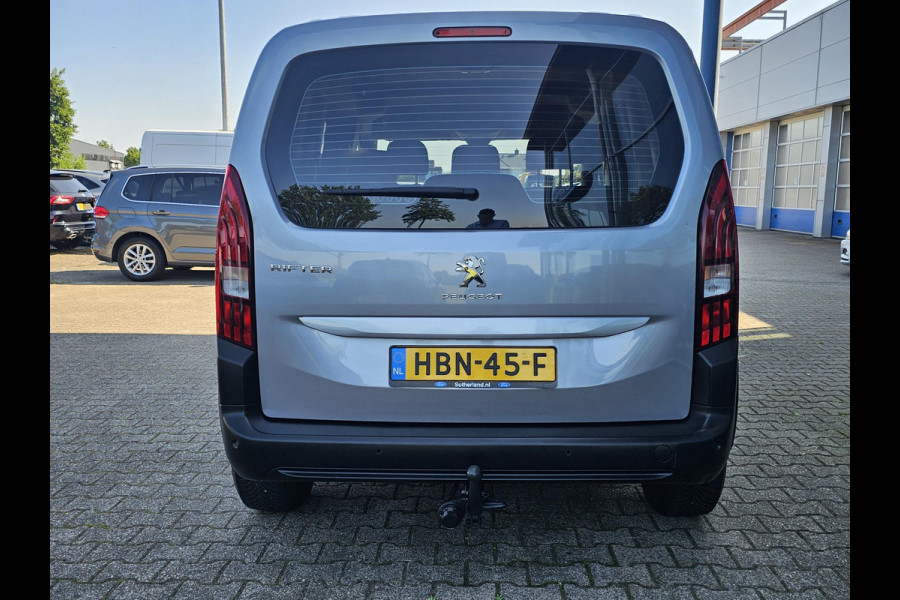 Peugeot Rifter 1.2 Allure automaat | Hoge instap | Ruim en praktisch | Stoelverwarming | Climate control | Parkeersensoren | Trekhaak |