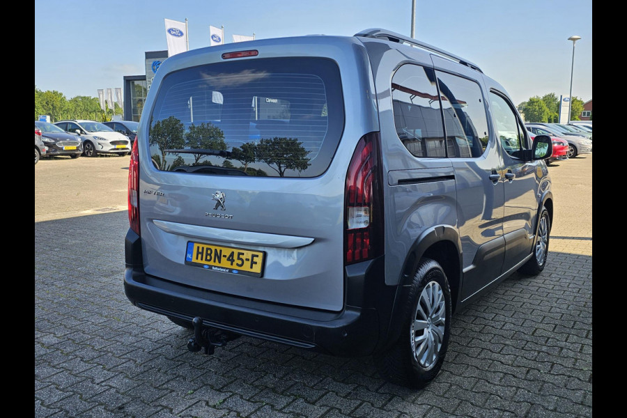 Peugeot Rifter 1.2 Allure automaat | Hoge instap | Ruim en praktisch | Stoelverwarming | Climate control | Parkeersensoren | Trekhaak |