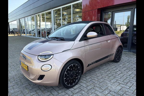 Fiat 500C Icon 42 kWh | 17" La Prima velgen | Camera | Parkeersensoren | Comfort Pack Pack Winter | Pack Magic Eye