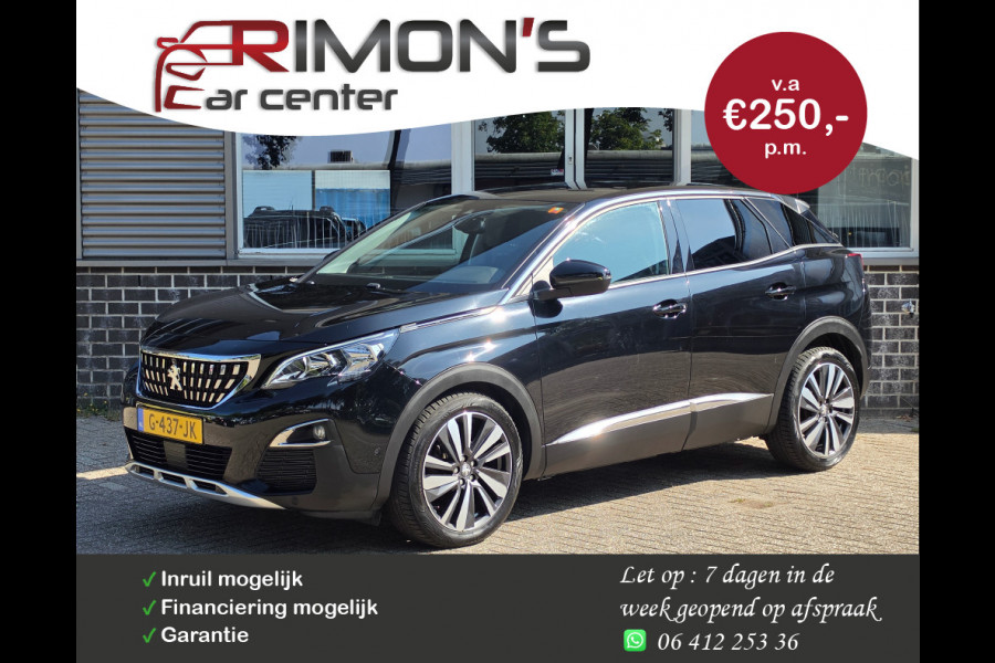 Peugeot 3008 1.2 Automaat Navi 360 Camera Memory Stoel Nap