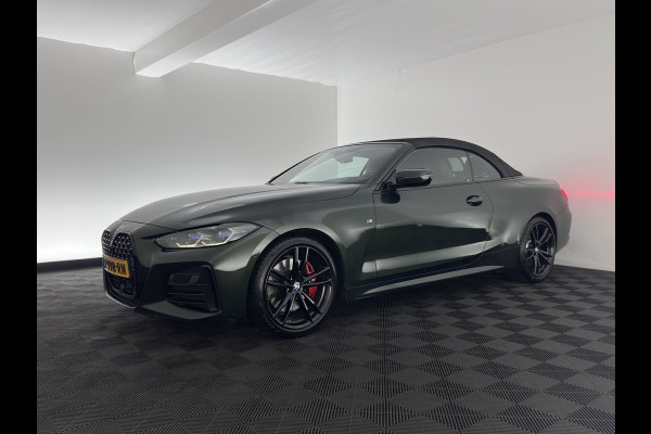 BMW 4 Serie Cabrio M440i xDrive High Executive (INCL-BTW) *HEAD-UP | LEATHER | LASER-LED | MEMORY-PACK | DIGI-COCKPIT | KEYLESS | HIFI-SOUND | SHIFTPADDLES | CAMERA | DAB | NAVI-FULLMAP | AMBIENT-LIGHT | TOWBAR | 19''ALU*