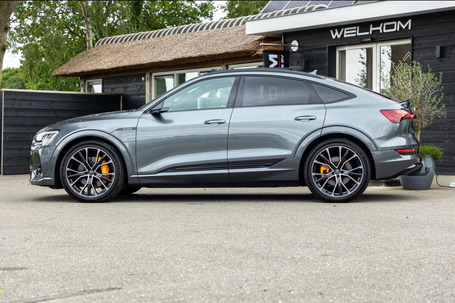 Audi e-tron Sportback 55 quattro S-Line 95 kWh Soh 92% I Panoramadak I Leder I B&O I Adaptive Cruise I HeadUp I Luchtvering