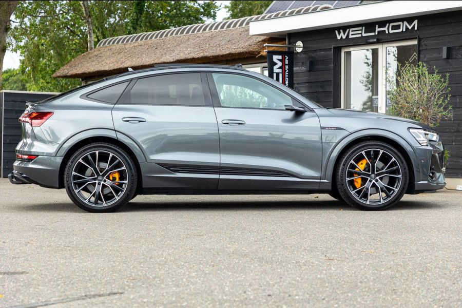 Audi e-tron Sportback 55 quattro S-Line 95 kWh Soh 92% I Panoramadak I Leder I B&O I Adaptive Cruise I HeadUp I Luchtvering