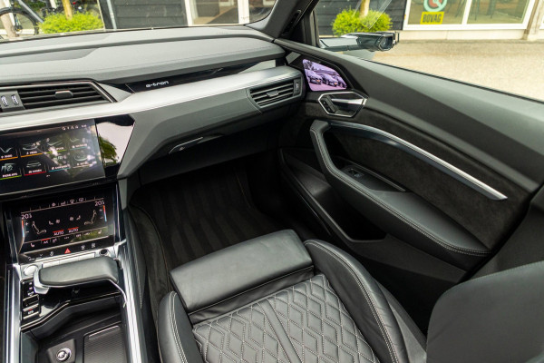 Audi e-tron Sportback 55 quattro S-Line 95 kWh Soh 92% I Panoramadak I Leder I B&O I Adaptive Cruise I HeadUp I Luchtvering