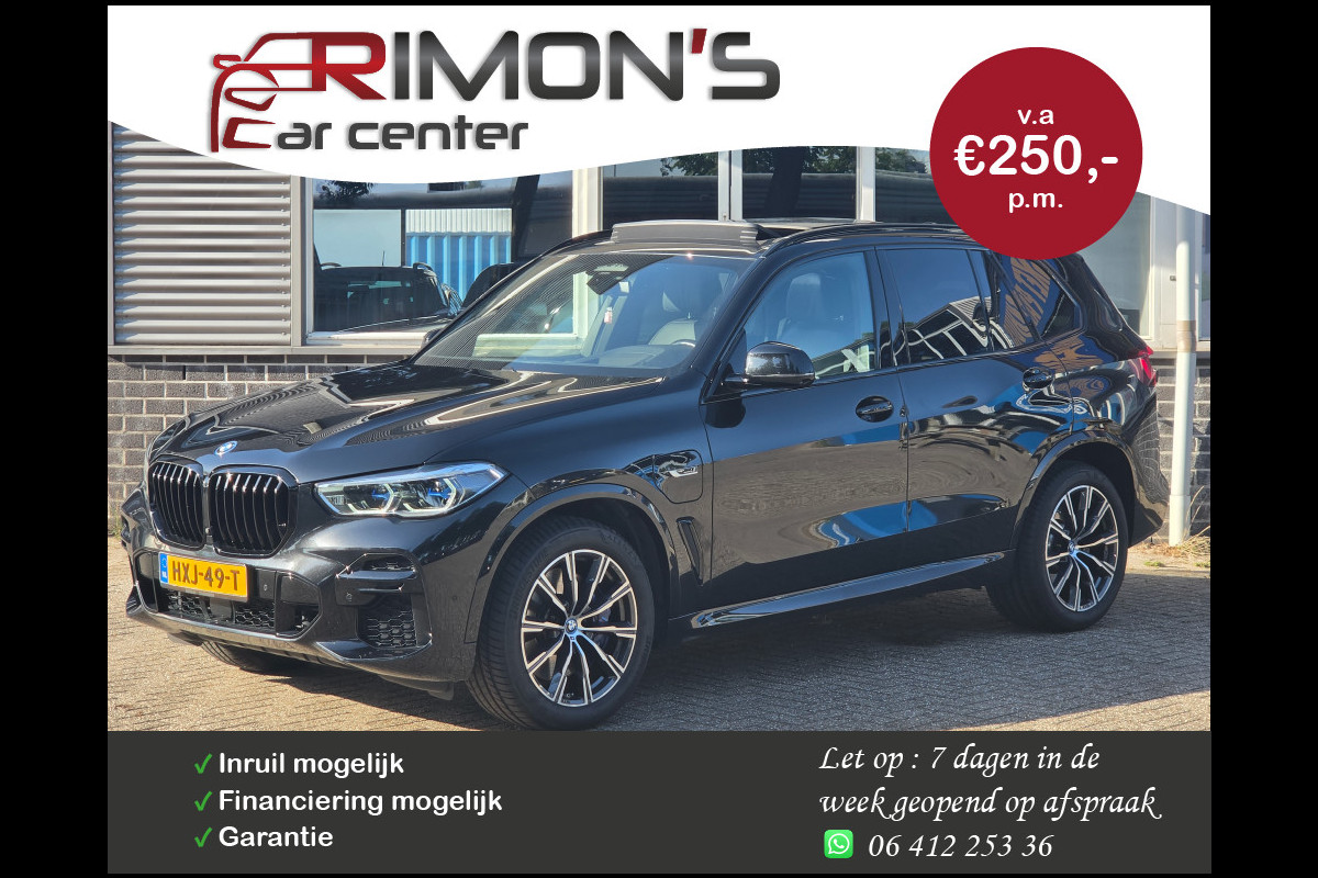 BMW X5 XDrive45e High Executive Laser Pano Masaggestoel Trekhaak Sfeerverlichting