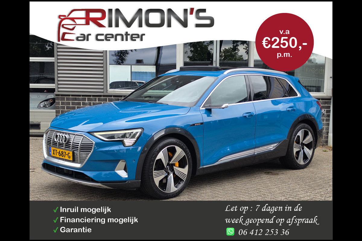 Audi e-tron E-tron 55 quattro advanced 95 kWh Pano Leder 360 Camera