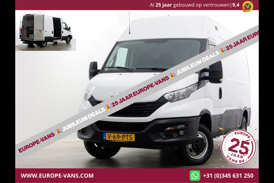 Iveco Daily 35C14 136pk L2H2 Dubbel Lucht/Luchtvering/Inrichting/Trekhaak 3500kg 10-2020