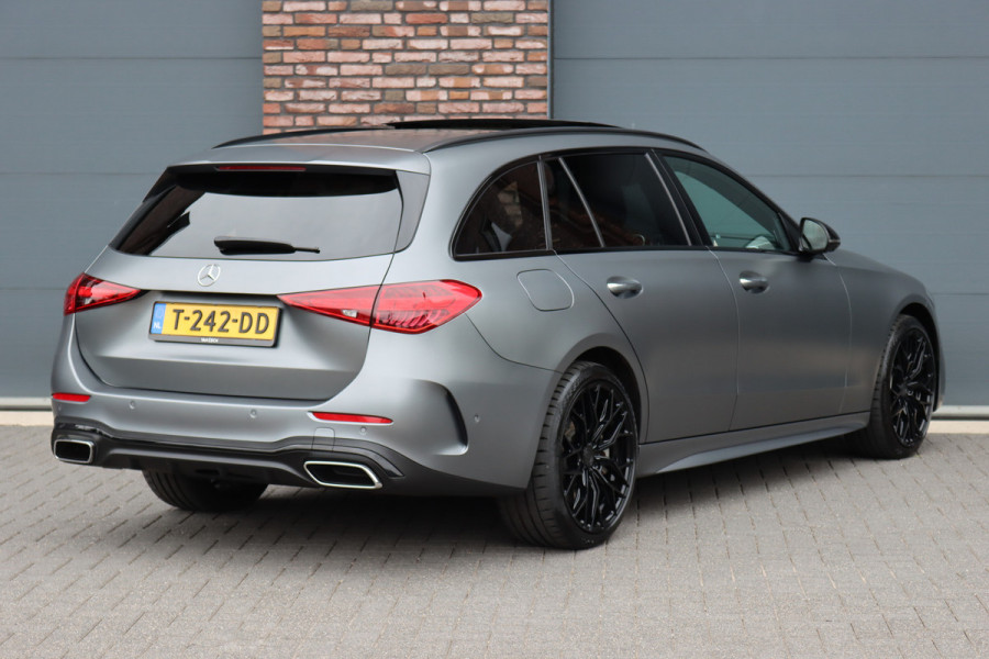 Mercedes-Benz C-Klasse Estate 300 e AMG Line Premium+ | Distronic+ | Memory | Panoramadak | HUD | Digital Light | Trekhaak | Burmester | Augmented Reality |
