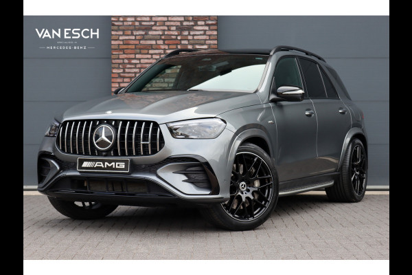 Mercedes-Benz GLE AMG 53 Hybrid 4MATIC+ Premium | Luchtvering | Stoelventilatie | Trekhaak | Burmester | Vlakkenverwarming | Keyless Go | Surround Camera | Nappa Leder | HUD |