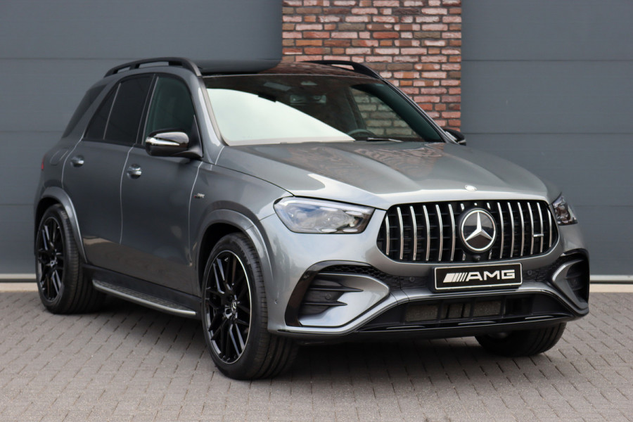 Mercedes-Benz GLE AMG 53 Hybrid 4MATIC+ Premium | Luchtvering | Stoelventilatie | Trekhaak | Burmester | Vlakkenverwarming | Keyless Go | Surround Camera | Nappa Leder | HUD |
