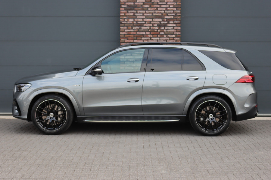 Mercedes-Benz GLE AMG 53 Hybrid 4MATIC+ Premium | Luchtvering | Stoelventilatie | Trekhaak | Burmester | Vlakkenverwarming | Keyless Go | Surround Camera | Nappa Leder | HUD |