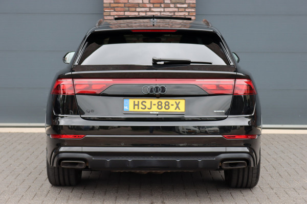 Audi Q8 55 TFSI e Quattro Pro Line S | Luchtvering | Achterasbesturing | ACC | Bang&Olufsen | Trekhaak | Matrix-LED | Soft-Close | Verwarmd Stuurwiel | Panoramadak | Keyless Entry |