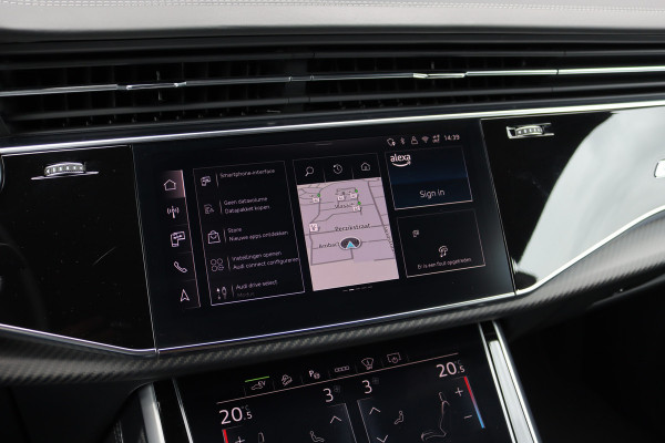 Audi Q8 55 TFSI e Quattro Pro Line S | Luchtvering | Achterasbesturing | ACC | Bang&Olufsen | Trekhaak | Matrix-LED | Soft-Close | Verwarmd Stuurwiel | Panoramadak | Keyless Entry |