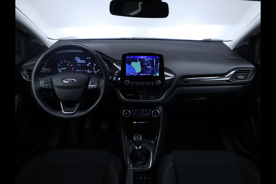 Ford Puma 1.0 EcoBoost Hybrid Titanium Sport (APPLE CARPLAY,NAVI,PDC,STOEL/STUUR VERWARMING,CLIMATE,CRUISE,GETINT,SPORTSTOELEN)
