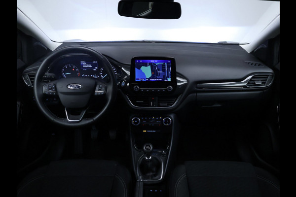 Ford Puma 1.0 EcoBoost Hybrid Titanium Sport (APPLE CARPLAY,NAVI,PDC,STOEL/STUUR VERWARMING,CLIMATE,CRUISE,GETINT,SPORTSTOELEN)