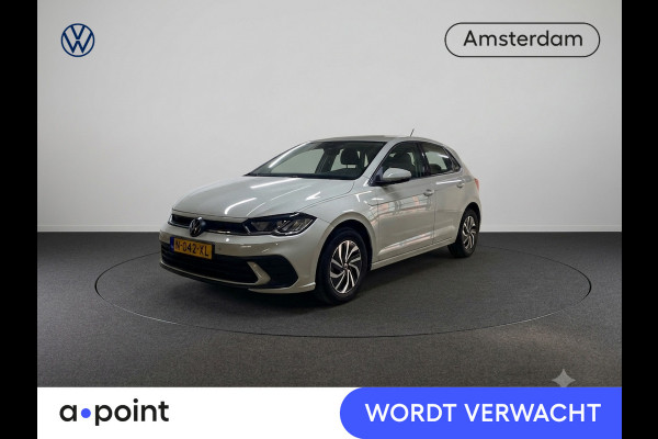 Volkswagen Polo 1.0 TSI Life 95 pk | Navigatie via App | Parkeersensoren | Adaptieve cruise control | LED koplampen | Apple Carplay/Android Auto |