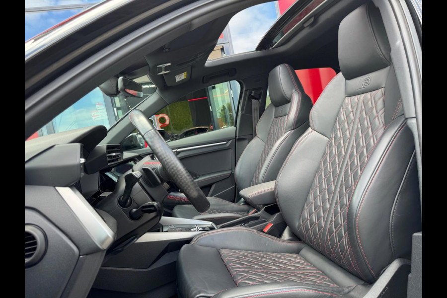 Audi A3 Sportback 2.0 TFSI S3 Edition One Quattro VOL | Panorama | Memory Seats | RED Stitch | B&O | Led Matrix | BTW |