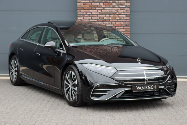 Mercedes-Benz EQS 350 Exclusive Line 118 kWh | Manufaktur | Hyperscreen | Luchtvering | Achterasbesturing | Comfortpakket Plus Achter | Burmester | Soft-Close | Massage | HUD | MBUX Tablet |