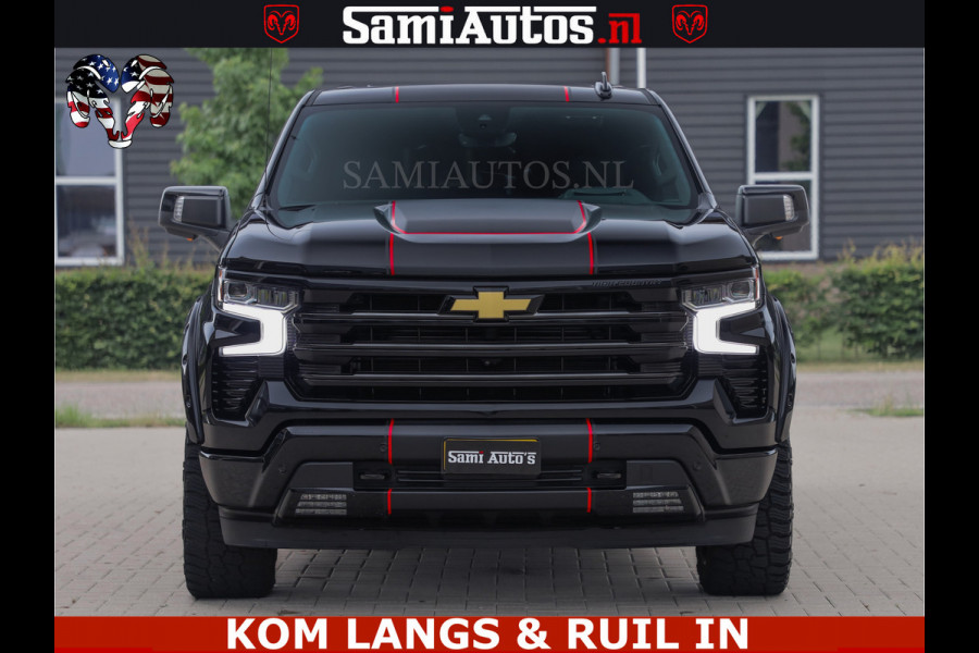 Chevrolet Silverado HULK PACK | BEAST | HUIF | BLACK OPS | BOM VOL | GARANTIE TOT 24-01-2028 | DC 5 PERSOONS | DUBBELE CABINE | HUD | COMFORT STOELEN GEKOELD EN VERWARMD | BOSE | EN NOG VEEL MEER ....| 6.2 V8 426PK |