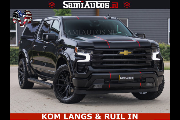 Chevrolet Silverado HULK PACK | BEAST | HUIF | BLACK OPS | BOM VOL | GARANTIE TOT 24-01-2028 | DC 5 PERSOONS | DUBBELE CABINE | HUD | COMFORT STOELEN GEKOELD EN VERWARMD | BOSE | EN NOG VEEL MEER ....| 6.2 V8 426PK |