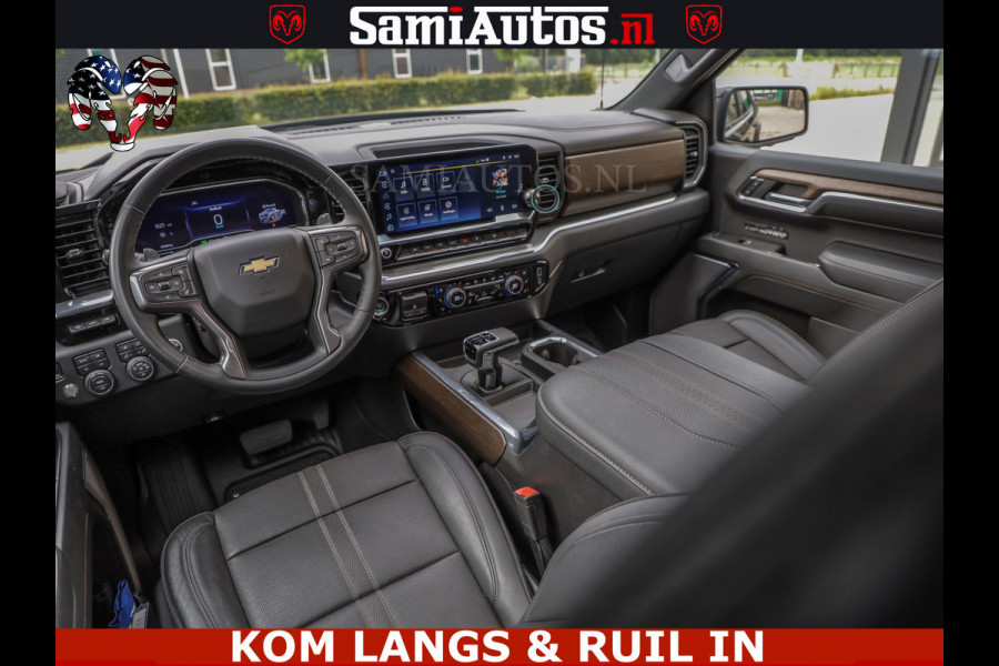 Chevrolet Silverado HULK PACK | BEAST | HUIF | BLACK OPS | BOM VOL | GARANTIE TOT 24-01-2028 | DC 5 PERSOONS | DUBBELE CABINE | HUD | COMFORT STOELEN GEKOELD EN VERWARMD | BOSE | EN NOG VEEL MEER ....| 6.2 V8 426PK |