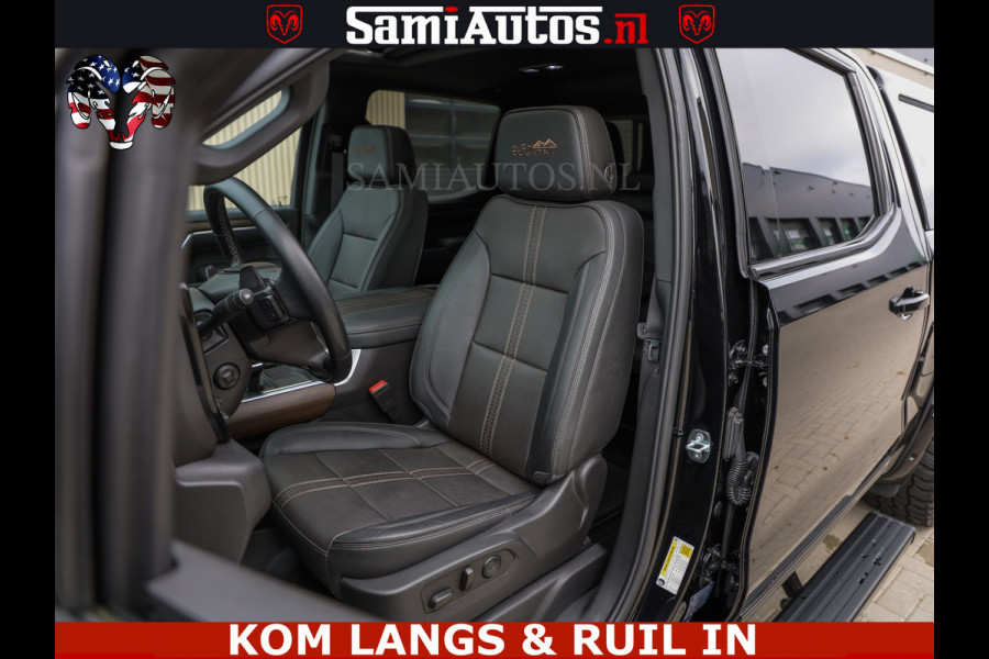 Chevrolet Silverado HULK PACK | BEAST | HUIF | BLACK OPS | BOM VOL | GARANTIE TOT 24-01-2028 | DC 5 PERSOONS | DUBBELE CABINE | HUD | COMFORT STOELEN GEKOELD EN VERWARMD | BOSE | EN NOG VEEL MEER ....| 6.2 V8 426PK |